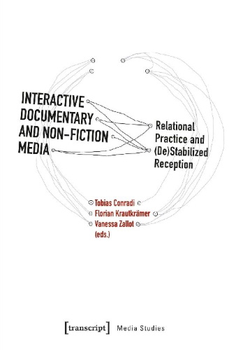 Buchcover und Innenansicht für das Buch: Interactive Documentary and Non-Fiction Media