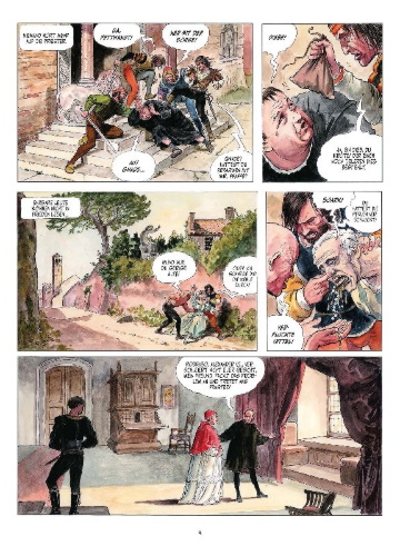 Buchcover und Innenansicht für das Buch: Borgia 2