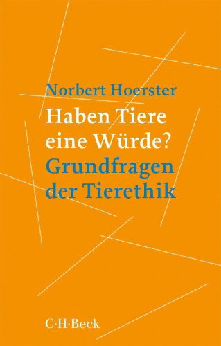 Buchcover und Innenansicht für das Buch: Haben Tiere eine Würde?