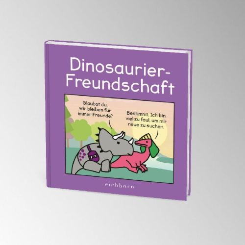 Buchcover und Innenansicht für das Buch: Dinosaur Friendship