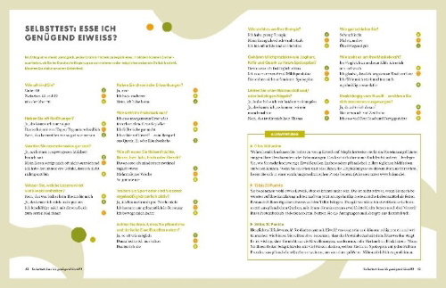 Buchcover und Innenansicht für das Buch: Die Ernährungs-Docs - Unsere 100 besten Protein-Power-Rezepte