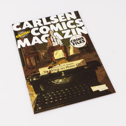 Buchcover und Innenansicht für das Buch: Der goldene Handschuh - Der Comic
