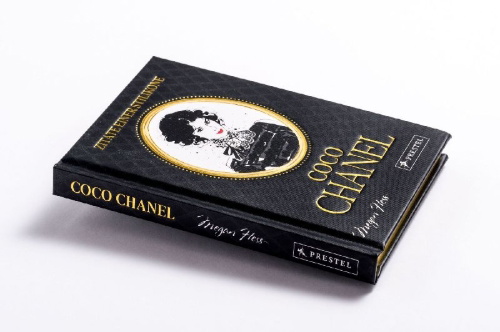 Buchcover und Innenansicht für das Buch: Coco Chanel: Words from a Fashion Icon