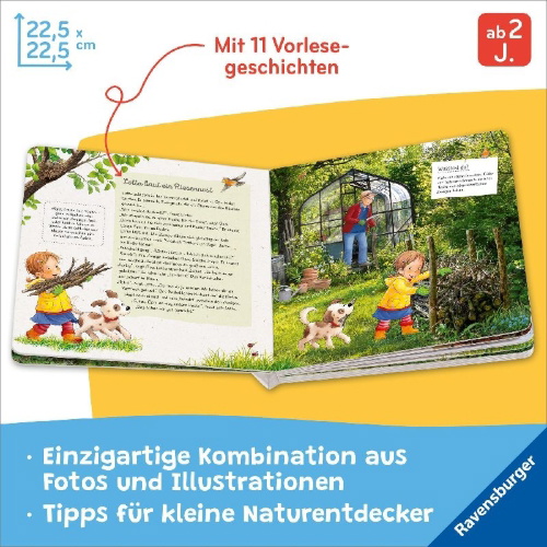 Buchcover und Innenansicht für das Buch: Lotta liebt die Natur