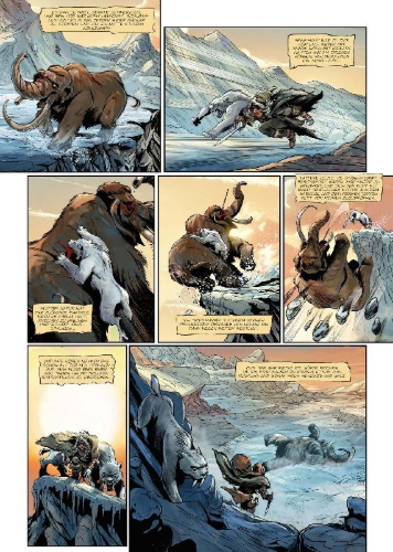 Buchcover und Innenansicht für das Buch: Orcs et Gobelins 30