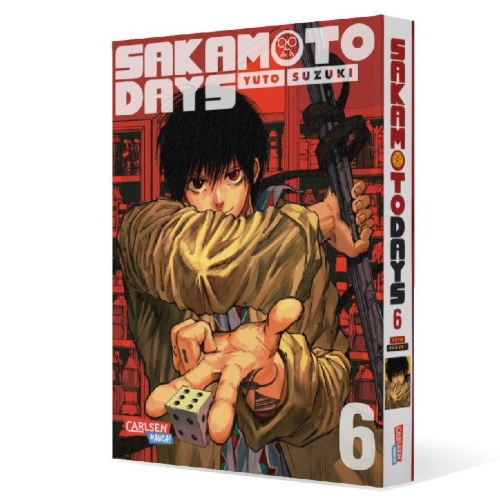 Buchcover und Innenansicht für das Buch: Sakamoto Days