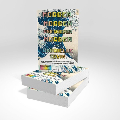 Buchcover und Innenansicht für das Buch: Tomorrow, and tomorrow, and tomorrow