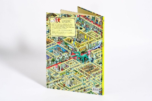 Buchcover und Innenansicht für das Buch: Pierre the Maze Detective: The Mystery of the Empire Maze!