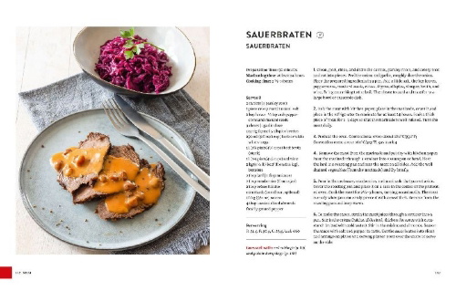 Buchcover und Innenansicht für das Buch: German Cooking