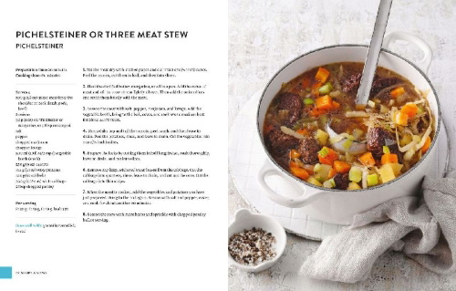 Buchcover und Innenansicht für das Buch: German Cooking