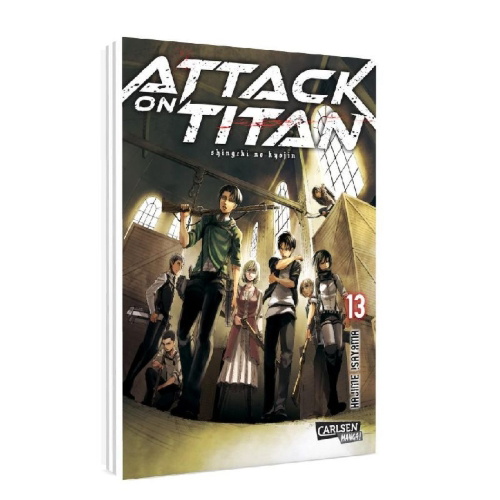 Buchcover und Innenansicht für das Buch: Shingeki no Kyojin