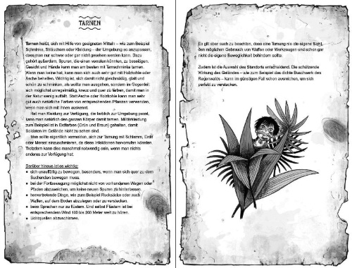 Buchcover und Innenansicht für das Buch: Survival - Im Auge des Alligators