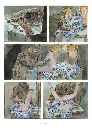 Buchcover und Innenansicht für das Buch: Borgia 3