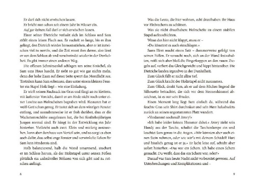 Buchcover und Innenansicht für das Buch: The Boy Who Steals Houses