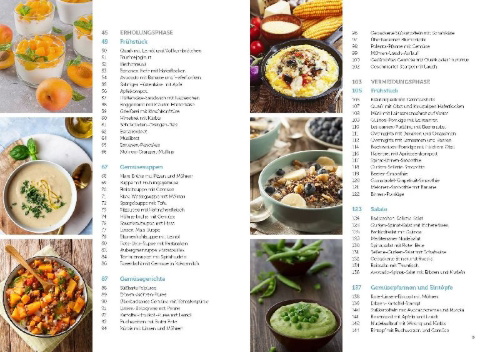 Buchcover und Innenansicht für das Buch: Richtig essen bei Divertikulitis