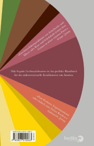 Buchcover und Innenansicht für das Buch: Der Geschmacksthesaurus