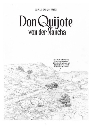 Buchcover und Innenansicht für das Buch: Don Quijote de la Manche