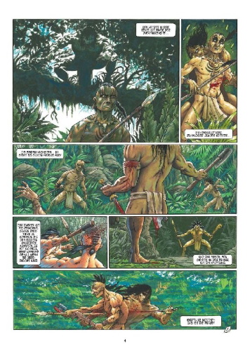 Buchcover und Innenansicht für das Buch: Conan der Cimmerier: Der dunkle Fremde
