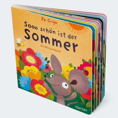 Buchcover und Innenansicht für das Buch: Sooo schön ist der Sommer