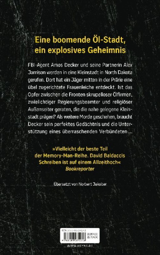 Buchcover und Innenansicht für das Buch: Walk The Wire (Amos Decker 6)