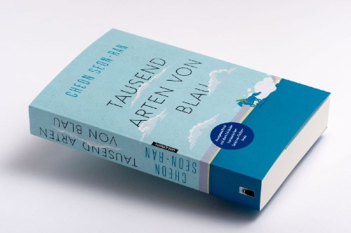 Buchcover und Innenansicht für das Buch: Tausend Arten von Blau