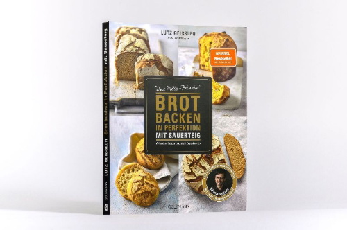 Buchcover und Innenansicht für das Buch: Brot backen in Perfektion mit Sauerteig