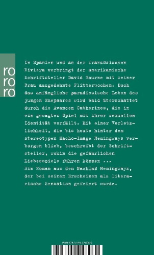 Buchcover und Innenansicht für das Buch: Der Garten Eden