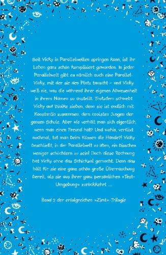 Buchcover und Innenansicht für das Buch: Zimt und zurück