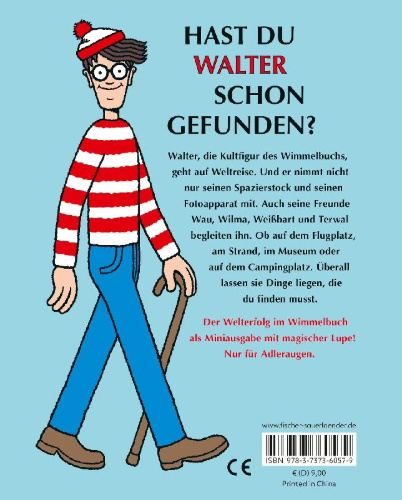 Buchcover und Innenansicht für das Buch: Wo ist Walter?