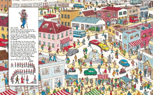 Buchcover und Innenansicht für das Buch: Wo ist Walter?