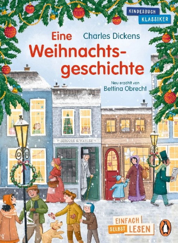 Buchcover und Innenansicht für das Buch: Eine Weihnachtsgeschichte
