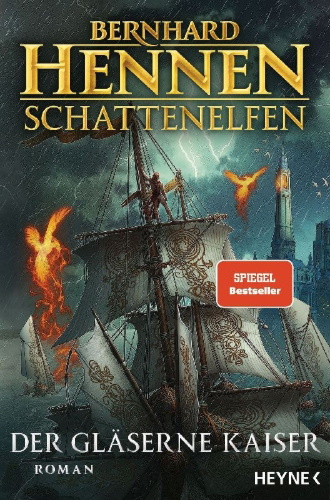 Buchcover und Innenansicht für das Buch: Schattenelfen - Der Gläserne Kaiser