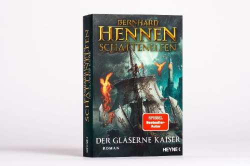 Buchcover und Innenansicht für das Buch: Schattenelfen - Der Gläserne Kaiser