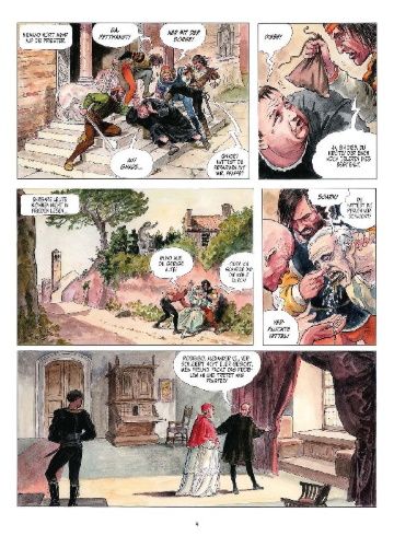 Buchcover und Innenansicht für das Buch: Borgia 2