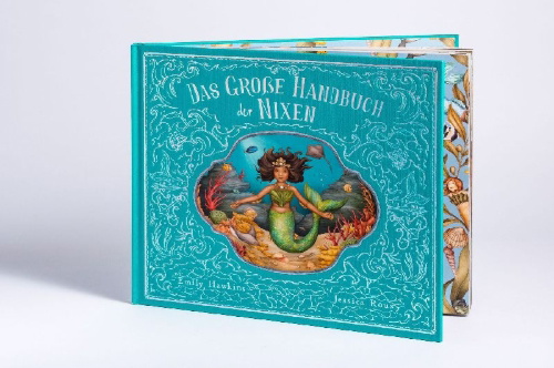 Buchcover und Innenansicht für das Buch: A Natural History of Mermaids