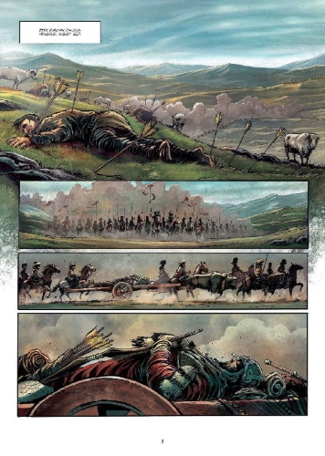 Buchcover und Innenansicht für das Buch: Ils ont fait l'histoire: Gengis Khan