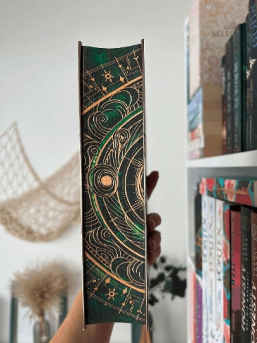 Buchcover und Innenansicht für das Buch: Vortex - Der Tag, an dem die Welt zerriss Schmuckausgabe