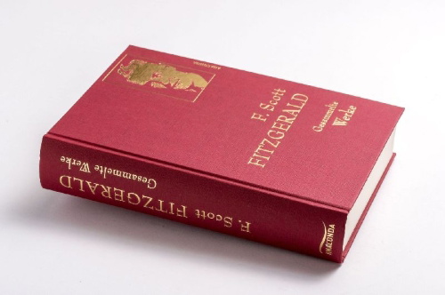 Buchcover und Innenansicht für das Buch: F. Scott Fitzgerald, Gesammelte Werke