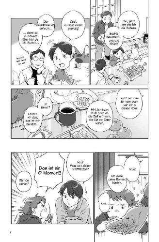 Buchcover und Innenansicht für das Buch: Tonari no Yokai-san 04