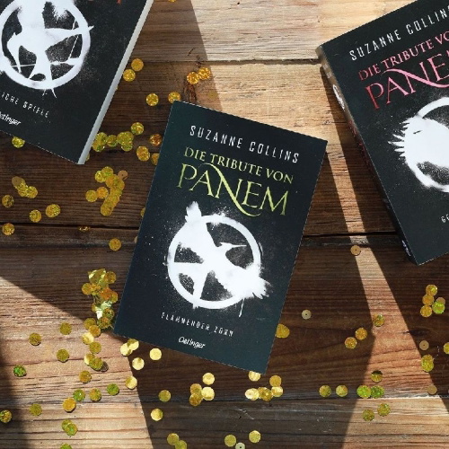 Buchcover und Innenansicht für das Buch: The Hunger Games: Mockingjay