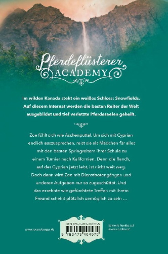Buchcover und Innenansicht für das Buch: Pferdeflüsterer-Academy, Band 8: Zoes größter Sieg