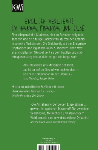 Buchcover und Innenansicht für das Buch: Die Zweisamkeit der Einzelgänger