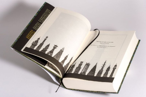 Buchcover und Innenansicht für das Buch: Die Insel der Tausend Leuchttürme