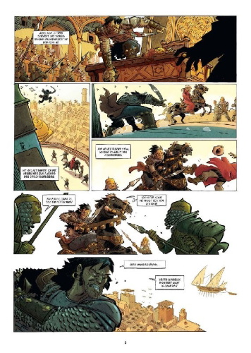 Buchcover und Innenansicht für das Buch: Conan le Cimmérien