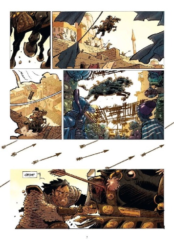Buchcover und Innenansicht für das Buch: Conan le Cimmérien
