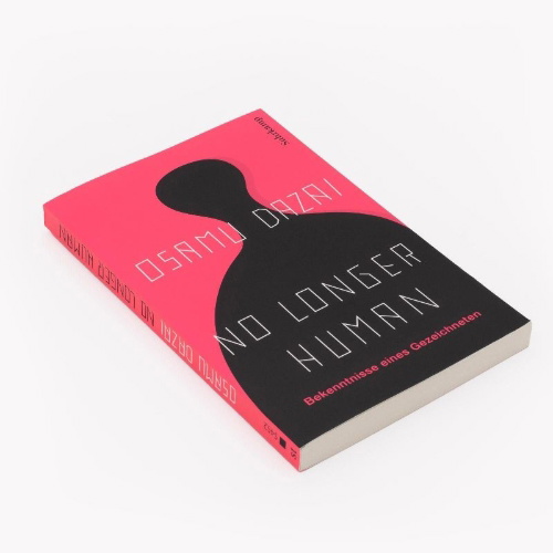 Buchcover und Innenansicht für das Buch: No Longer Human