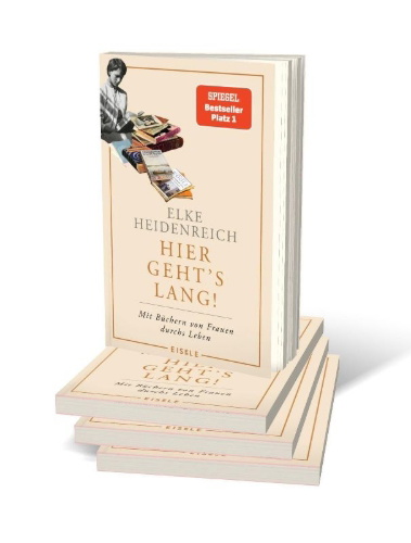 Buchcover und Innenansicht für das Buch: Hier geht's lang!