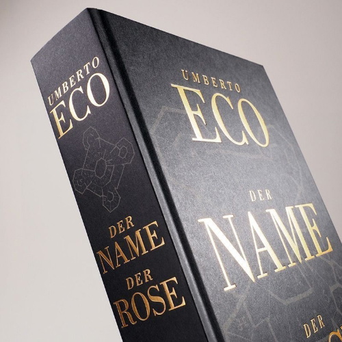Buchcover und Innenansicht für das Buch: IL NOME DELLA ROSA