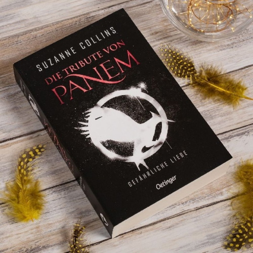 Buchcover und Innenansicht für das Buch: The Hunger Games: Catching Fire