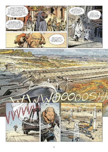 Buchcover und Innenansicht für das Buch: Die Horde des Windes. Band 2